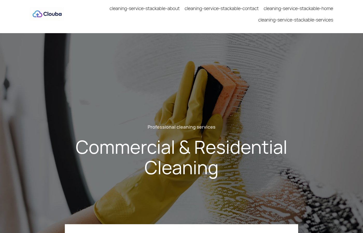 Cleaning Service